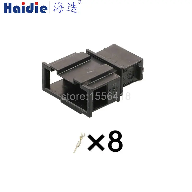 

1 Set 8 Pin 1.5mm Series 3B0972724 3B0972734 Automotive Connector Wire Harness Sockets 3B0 972 724 3B0 972 734 For VW