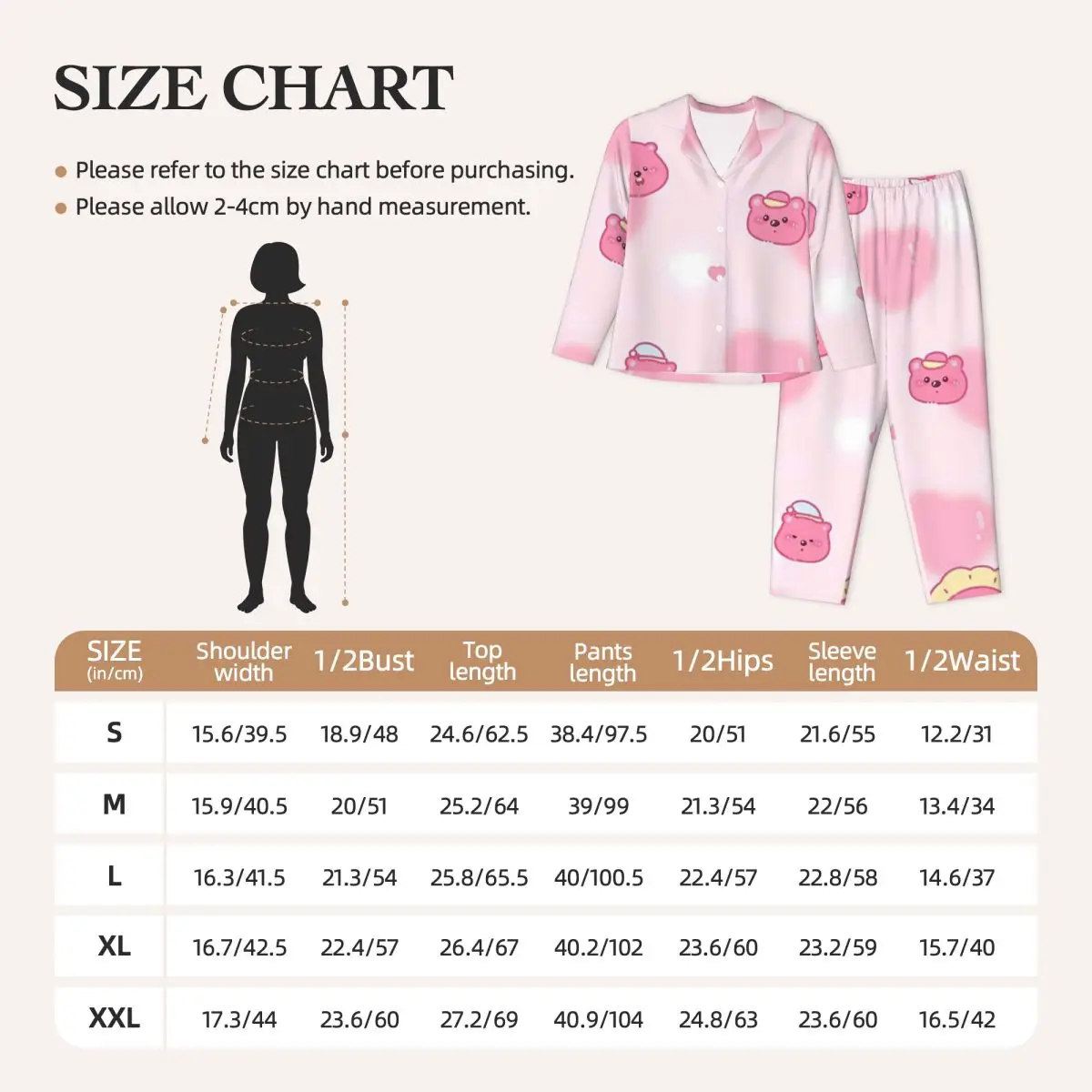 Женский пижамный комплект Loopy из 2 предметов для женщин повседневный костюм с