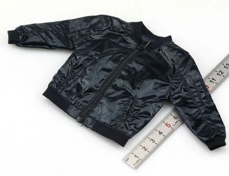 

1/6th Black Baseball shirt jacket model For 12" male Figure Doll