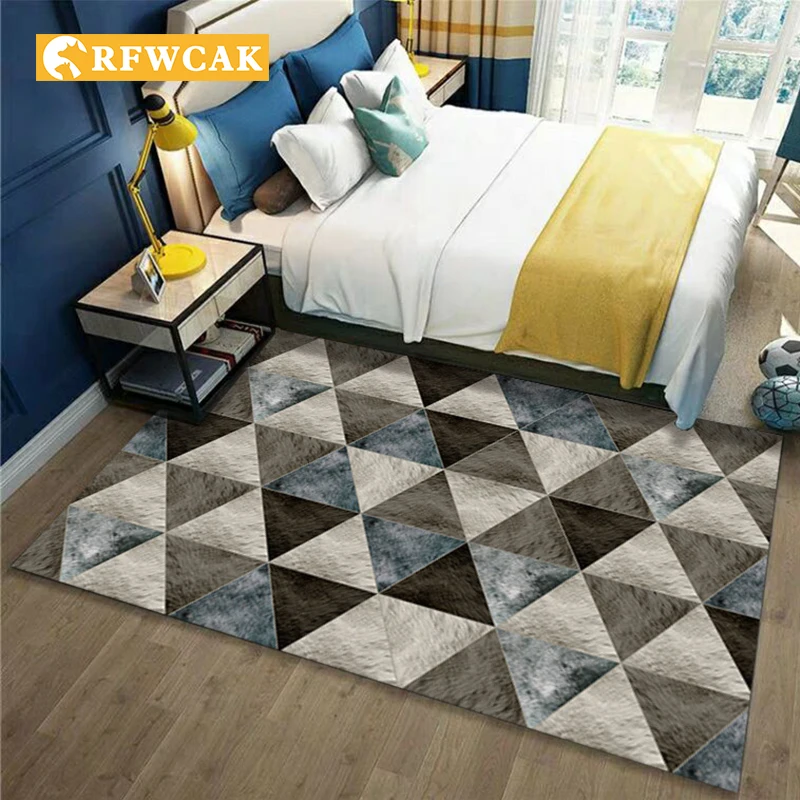 

Nordic Ins Abstract Living Room Coffee Table No Sand Mat Carpet Home Decoration Covered With Bedroom Bedside Bay Window Tatami