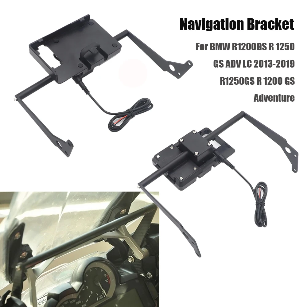 

Mobile Phone Navigation Handlebar Bracket For BMW R1200GS R 1250 GS ADV LC 2013-2019 R1250GS R 1200 GS Adventure