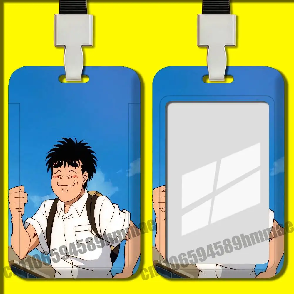 Фото Для Makunouchi Hajime no Ippo: держатель для удостоверения личности сотрудника, офисного бейджа, рабочего, студенческого, банковского или кредитного карты, жесткий чехол-держатель. №5