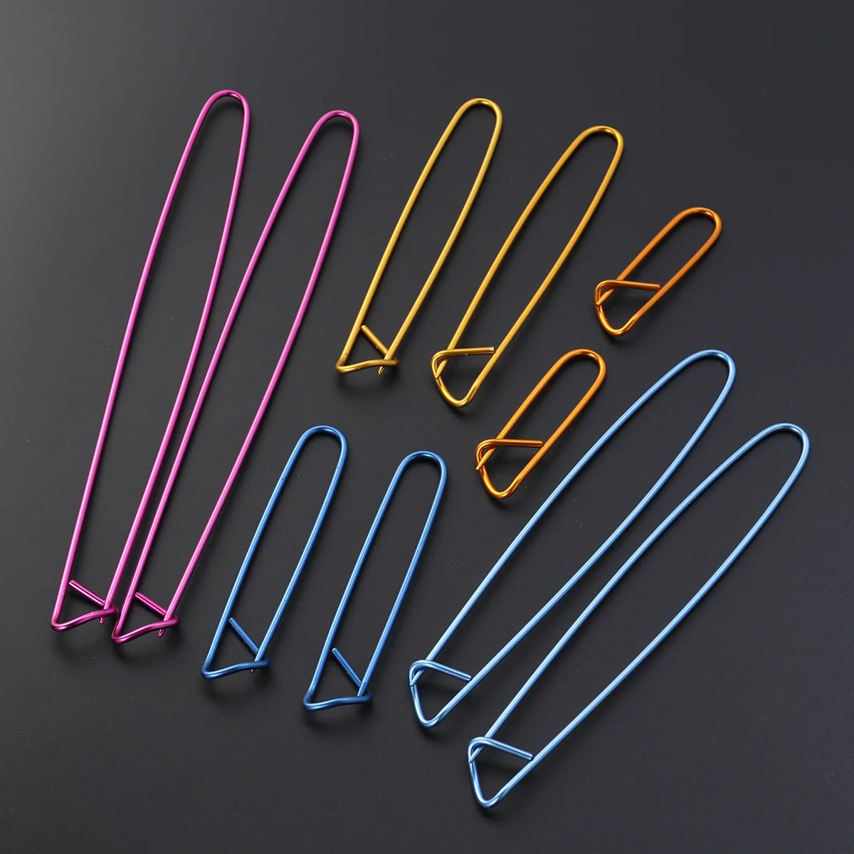

10 Pcs Sweater Sets Sewing Safety Holders Crochet Big Pin Safety Kilt Holders Crochet Safety Jewelry Making