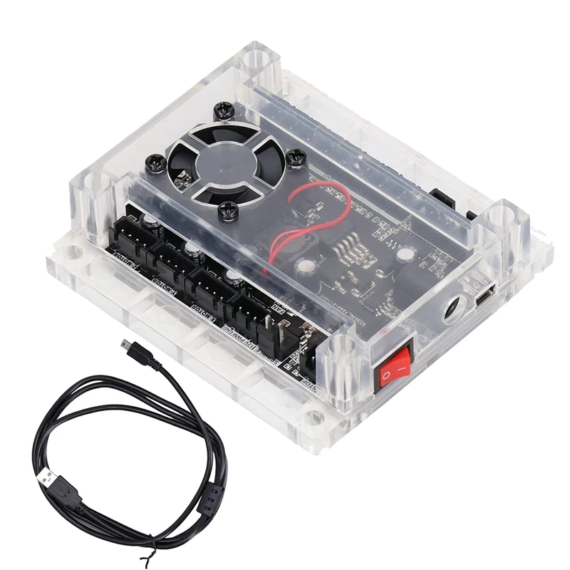 

1 Piece Cnc Engraving Machine Control Board 3 Axes Parts For Grbl 1.1F V3.4 Usb Diy Small Engraver Controller