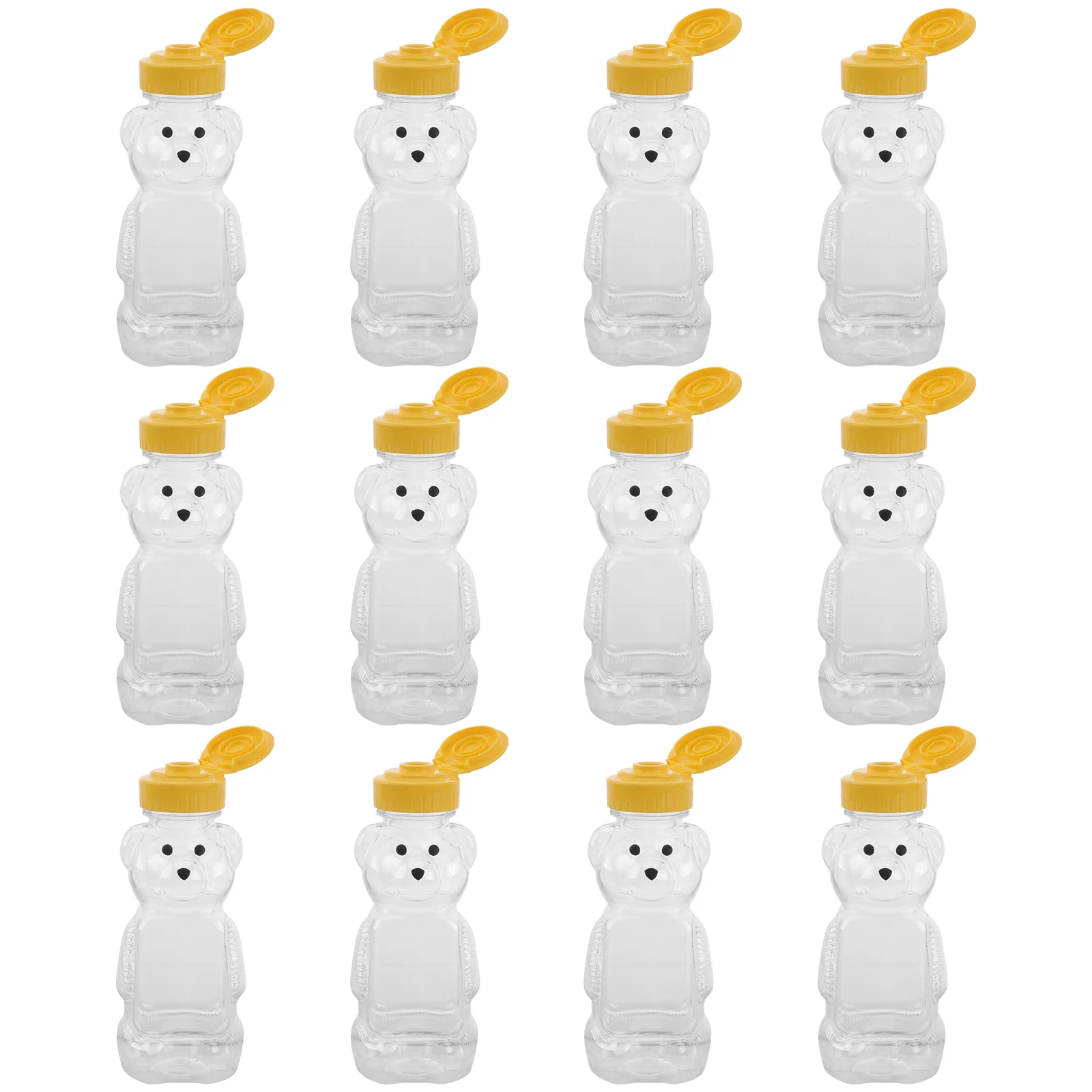 

Bottle Squeeze Honeybottles Jar Dispenser Condiment Sauce Empty Plasticcontainer Containerssalad Dressing Cup Jam Lids Mustard