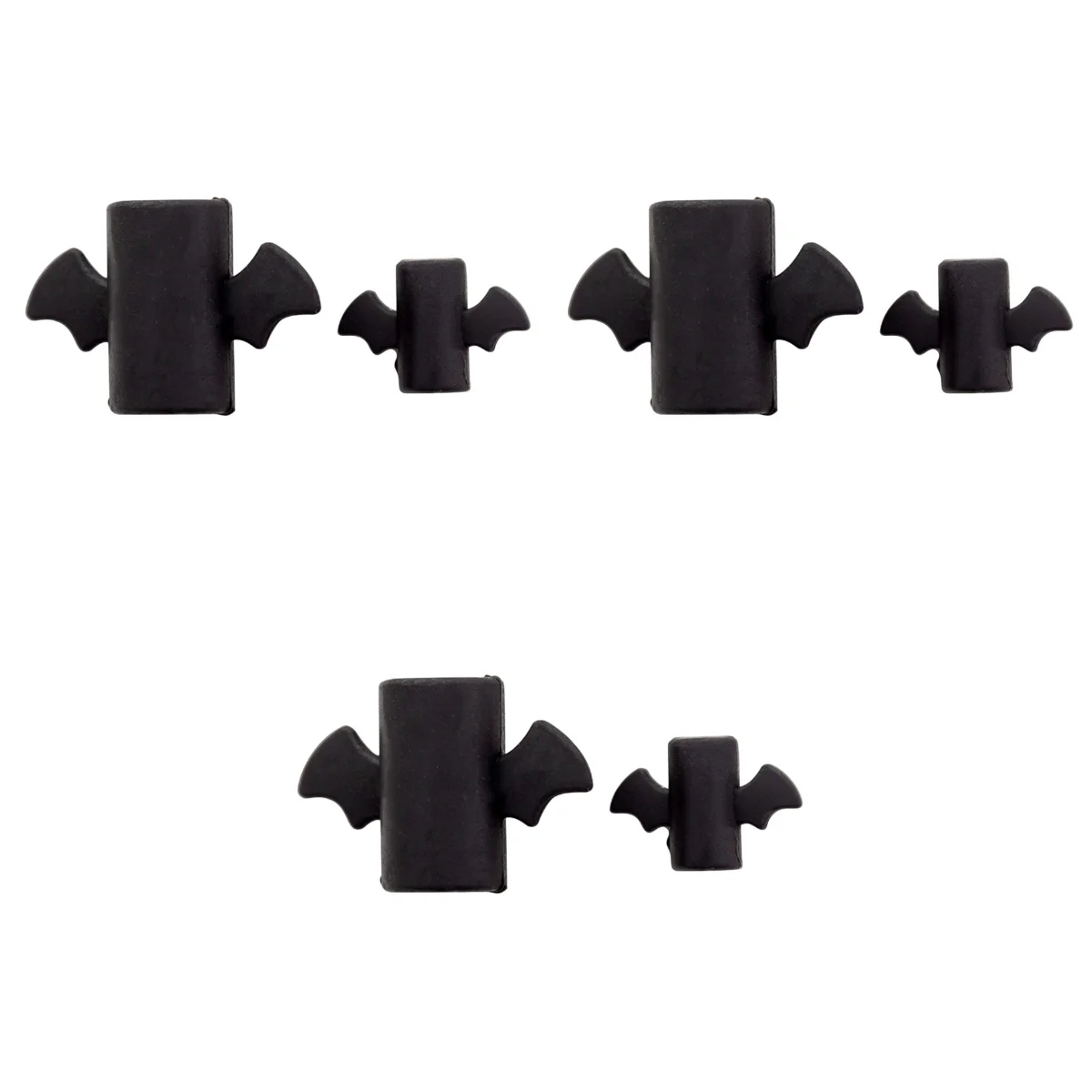 

6 Cable Protector Protector Cartoon Charging Data Sync Cable Saver Black
