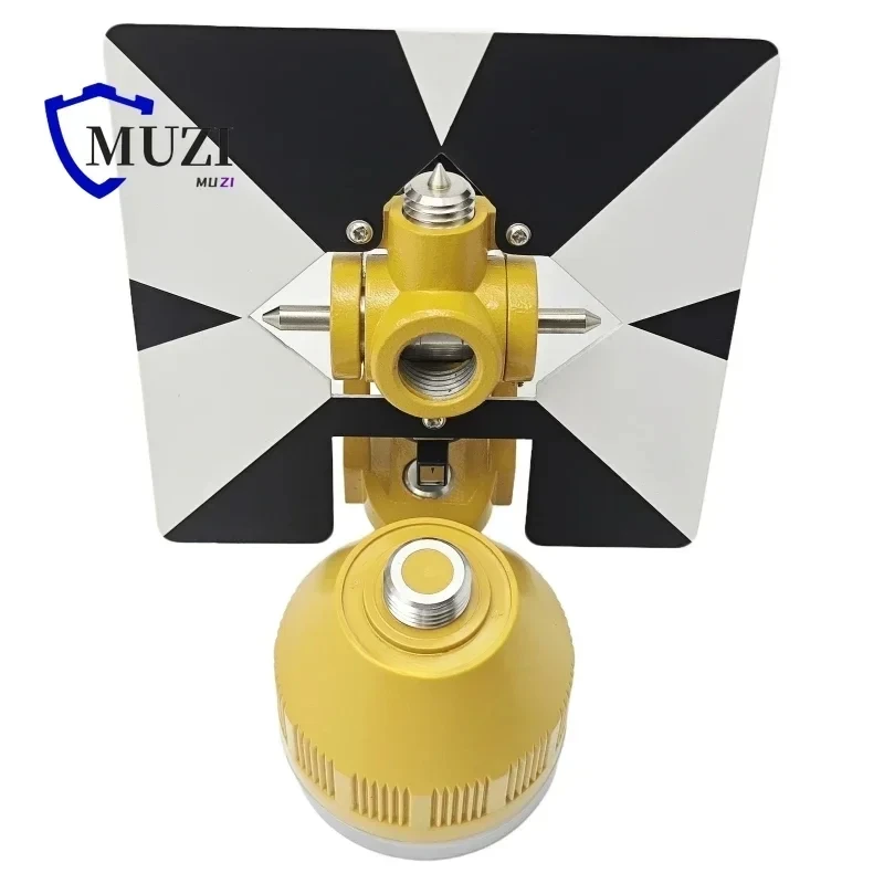 Цельнометаллическая одинарная призма для геодезических тахеометра постоянная 0