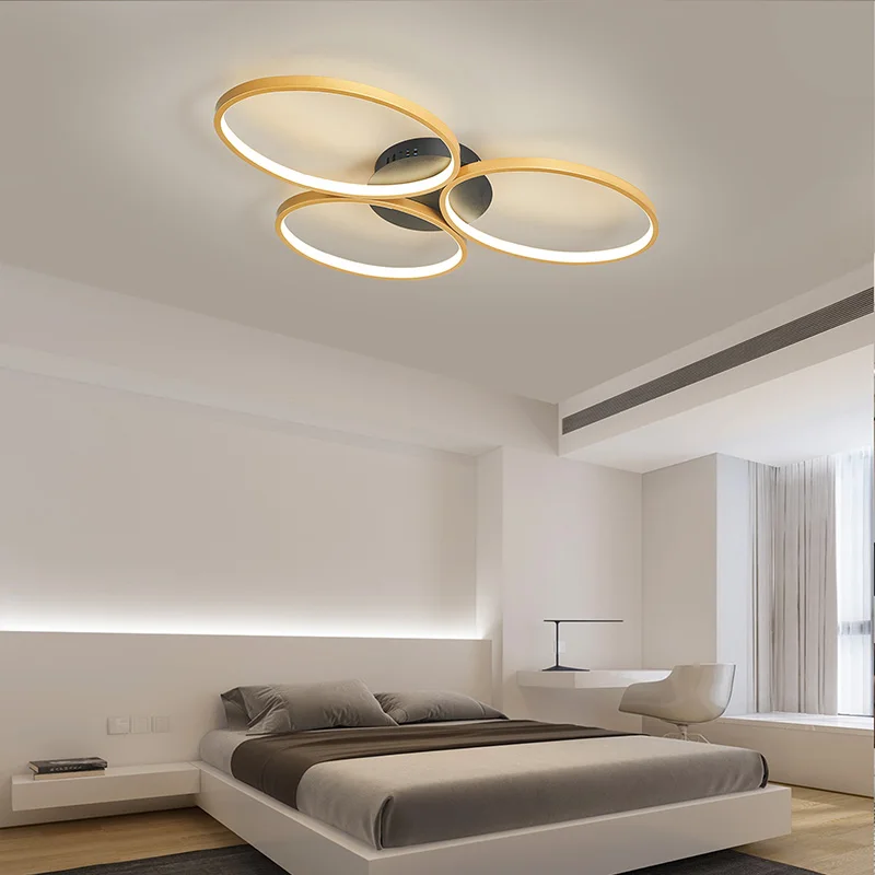 Ring Circle Modern Led Indoor Chandelier For Living room Bedroom Foyer Dining room Home Decor Ceiling Chandelier Lamp Fixtures