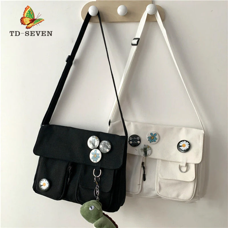 Холщовые сумки-мессенджеры для мужчин и женщин Мужская водонепроницаемая сумка