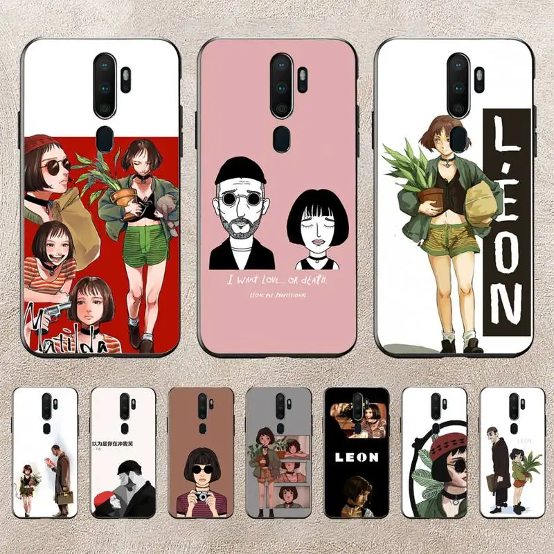 

Movie Killer Leon And Mathilda Phone Case For Redmi 9A 8A 6A Note 9 8 10 11S 8T Pro K20 K30 K40 Pro PocoF3 Note11 5G Case