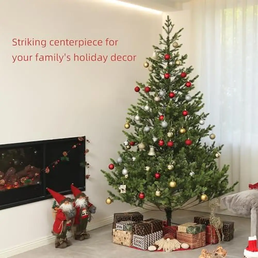 Реалистичная кедровая рождественская елка высотой 7 5 футов 2901 с наконечниками