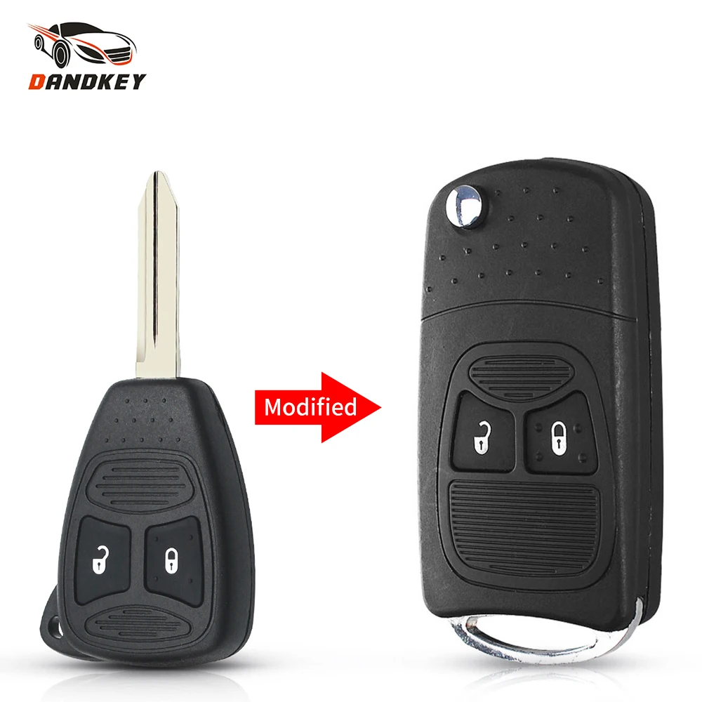 Флип-чехол для Jeep Dodge Compass Wrangler Patriot Fob 2/3/4 кнопок |