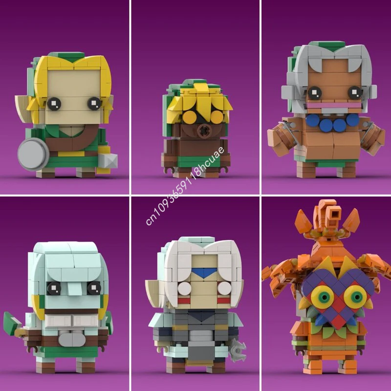 1017 шт. MOC Legend Fantasy Quest Majoras маска Brickheadz модель строительные блоки сборка образование креативные игрушки рождественские подарки (art.: 3920d2df45f73) - 3920d2df45f73