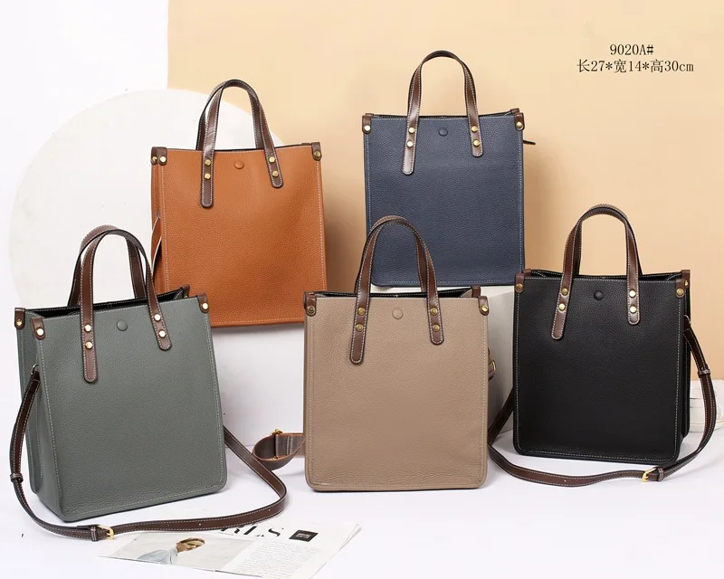 Nouvelle niche française sac fourre-tout en cuir sac à main sac crossbody sac à la mode cent épaule sac femmes