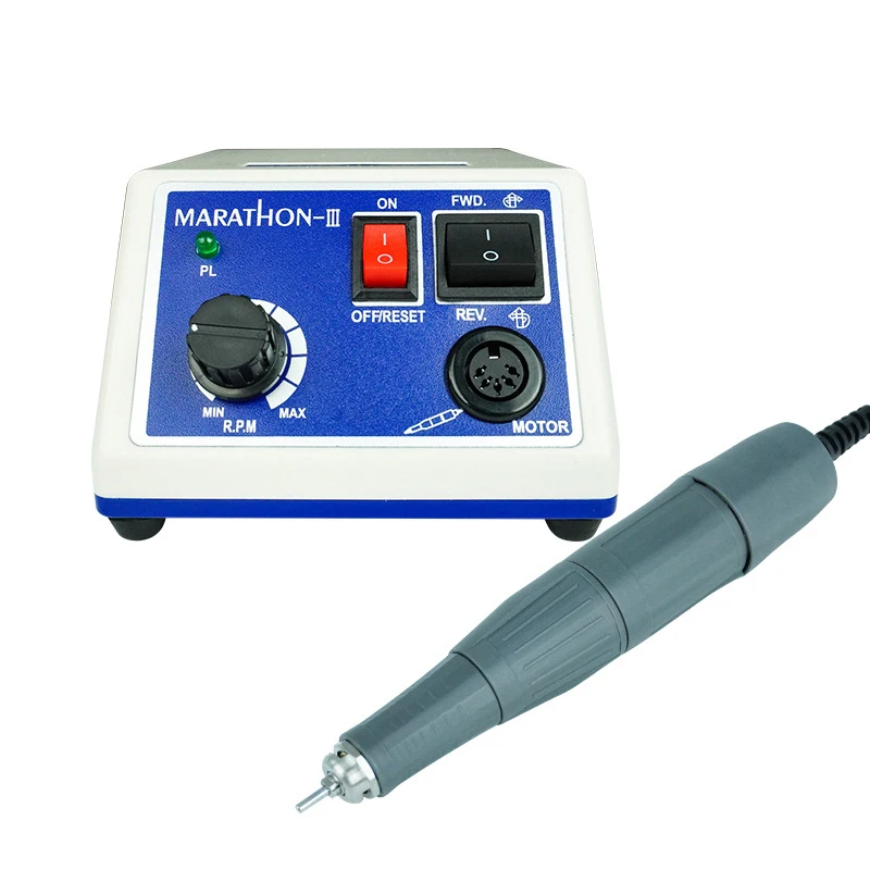 Микромотор для полировки зубов Marathon N3, 35000 обмин, с ручкой H37L1, для клиник и зуботехнических лабораторий, шлифовальный инструмент, маникюрный фрезер (art.: 3920d997e6680) - 3920d997e6680