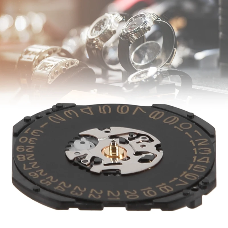 Кварцевый часовой механизм VX42 VX42E дата 3 '/4 5' без аккумулятора Запчасти для