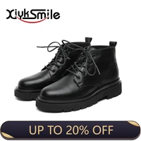 martin boots mens mid top winter mens high top leather shoes leather thick bottom british style low top short boots