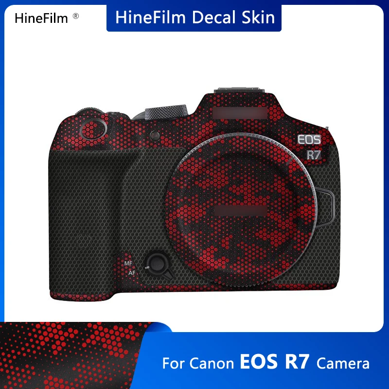 EOSR7-funda protectora antiarañazos para cámara Canon EOS R7, cubierta de vinilo antiarañazos prémium, 3M