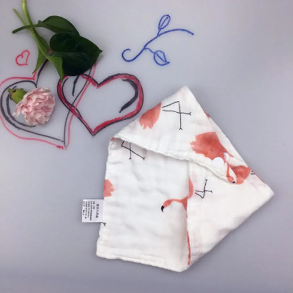 

6 Layers Seersucker Bib Triangle Towel Baby Saliva Towel Soft And Comfortable Baby Bib Slobber Baby Saliva Towel Feeding Bib