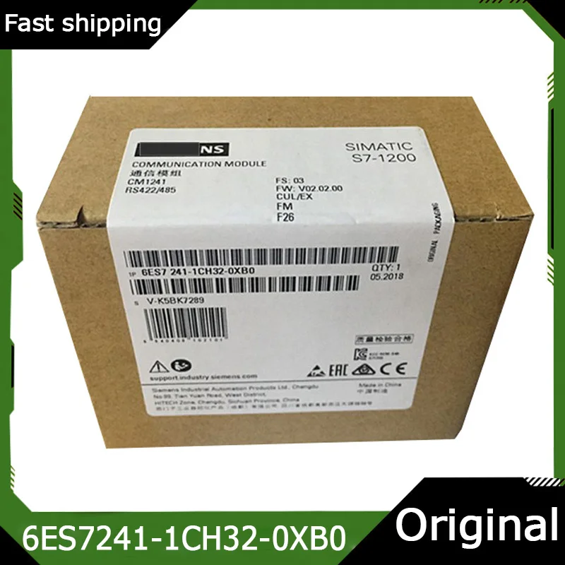 

Новый оригинальный модуль связи 6ES7241-1CH32-0XB0 CM1241 RS485/422