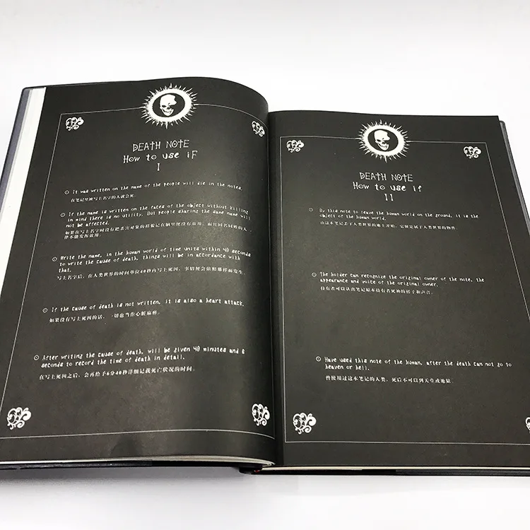 Блокнот кожаный в стиле аниме Death Note с перьями и подвеской | Канцтовары для офиса