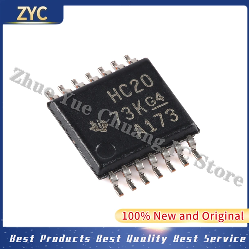 

10 шт./лот SN74HC20PWR TSSOP-14 100% Новый оригинальный IC-чип