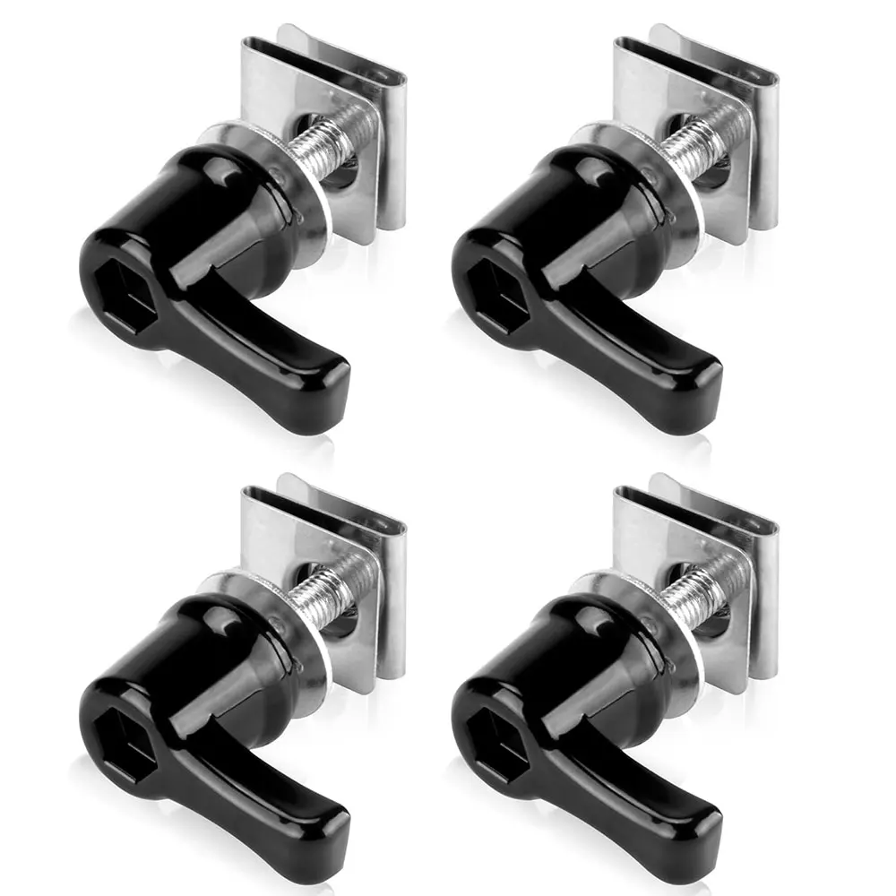 

Новый мотоцикл, 4 шт., универсальный комплект болтов и гаек с замком седельной сумки для моделей Harley 2001-2022 гг. с седельной сумкой