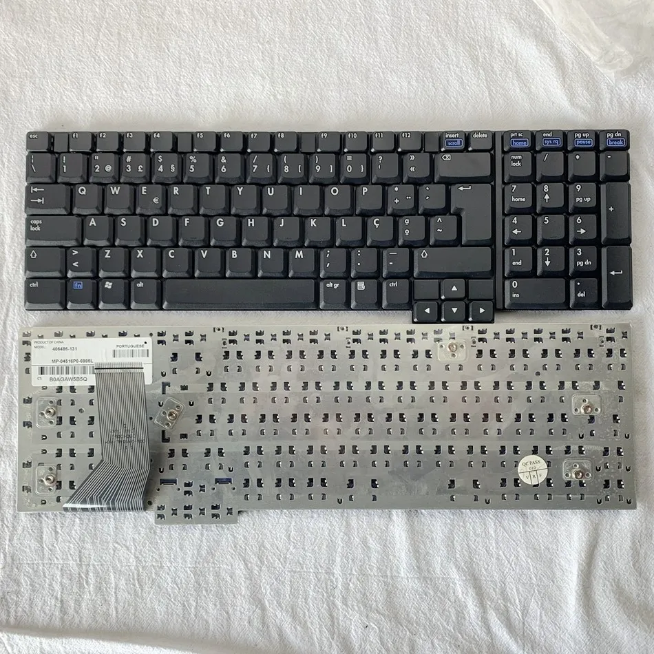 

Portuguese Laptop keyboard for HP TFT7600 406486-131 MP-04516P0-6985L PO Layout