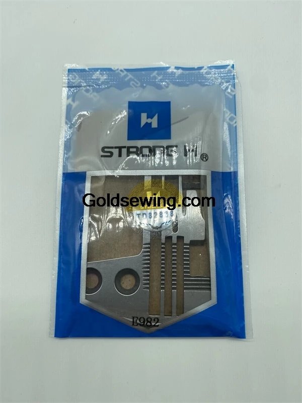 Фото E982 P502 H500 D581 KG155 Mocna игольчатая пластина H, прижимная лапка для подачи собаки, игольчатый зажим для Siruba757-516m2 757, пятипоточный оверлок №2