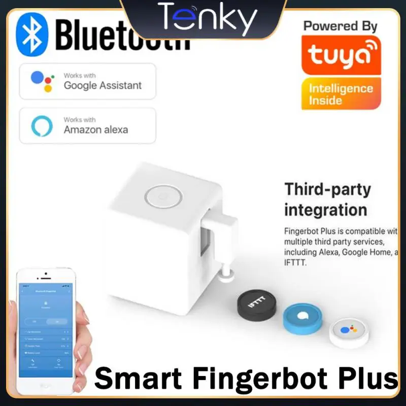 

Smart Switch Button Pusher Automatic Switch Compatible With Alexa Google Home And Siri Timing Switch Tuya