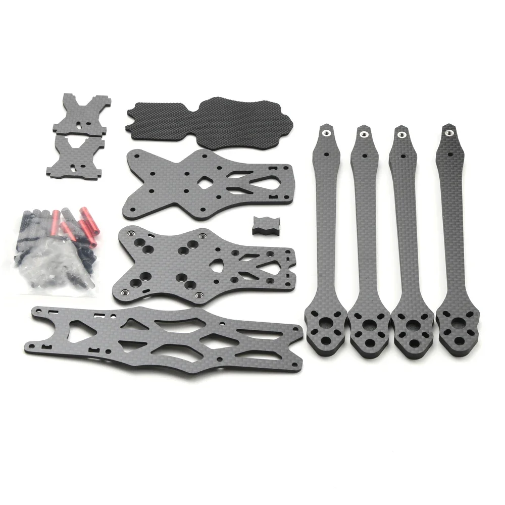 APEX HD 7-дюймовый комплект рамы из углеродного волокна Квадрокоптер дальнего