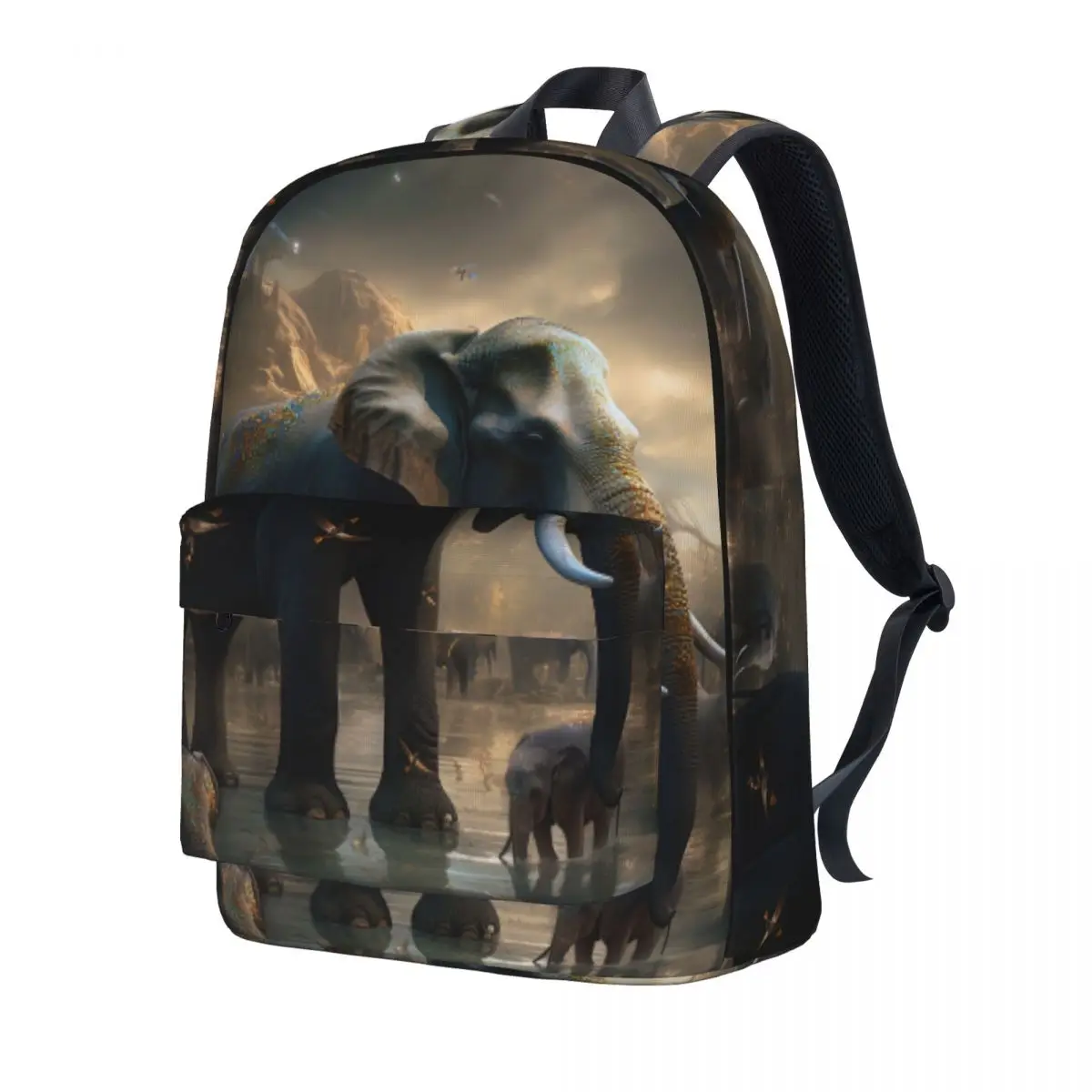 

Рюкзак со слоном таинственный мир рюкзаки Kawaii подростковый Кемпинг прочные школьные сумки высокого качества рюкзак