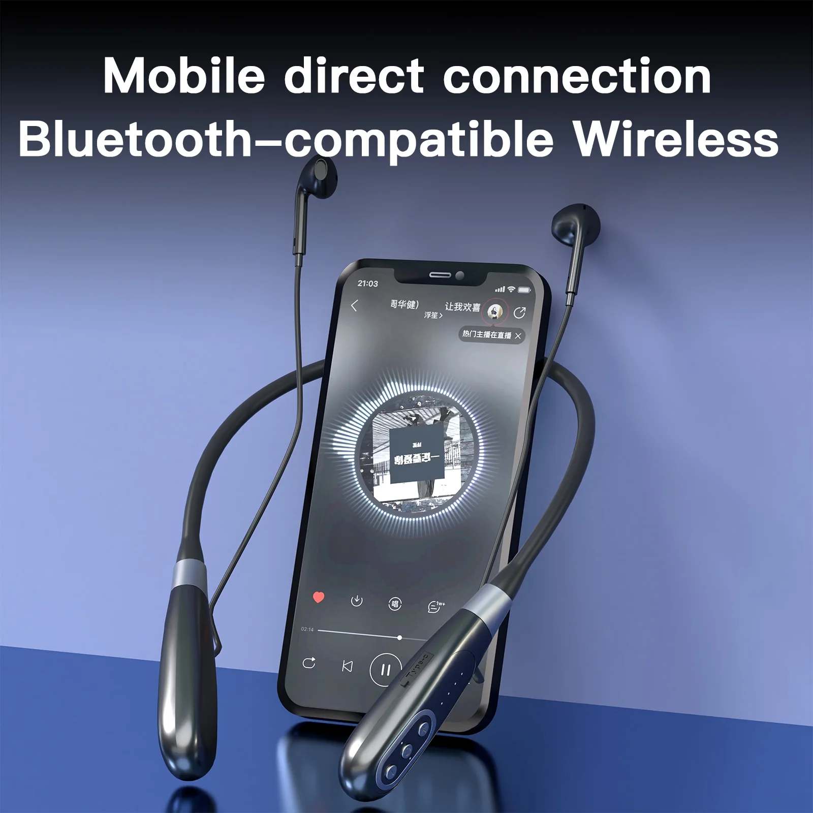 BB Bluetooth-совместимая беспроводная гарнитура с дистанционным управлением