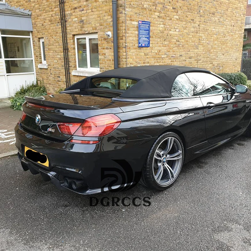 Фото Задний спойлер из углеродного волокна для BMW 6 серий F06, 4 двери, крыло купе M6 и F13, 2 двери купе M6 M6, 2011-2018 №4