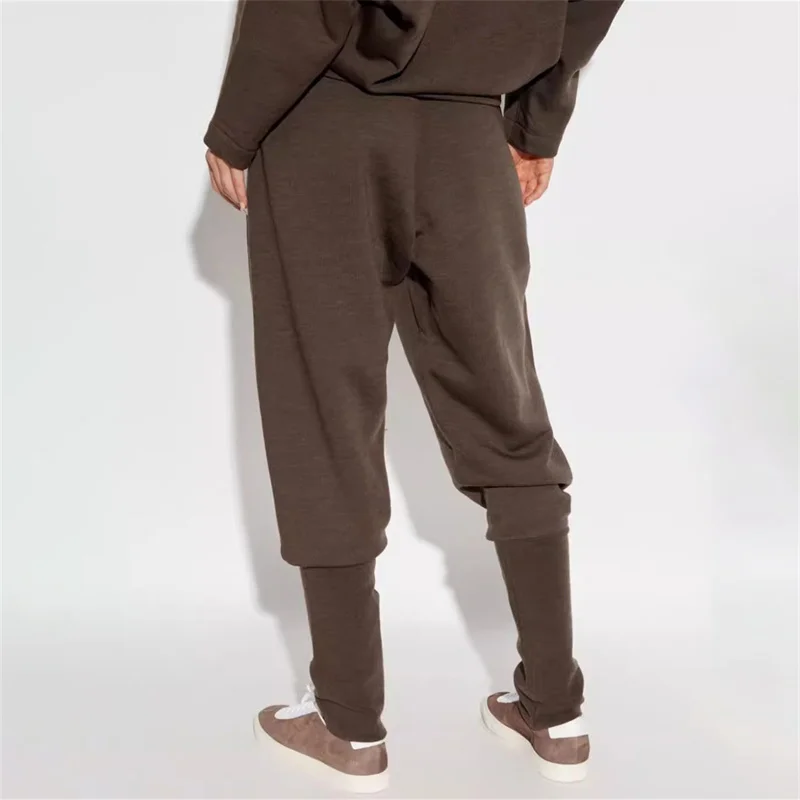 Женские брюки. Новые высококачественные трикотажные спортивные брюки в рубчик