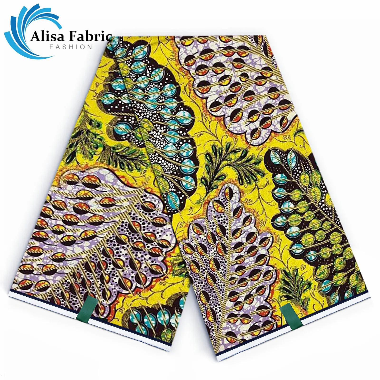 Grand Super 100% хлопок африканская восковая ткань высококачественная с принтом Анкара