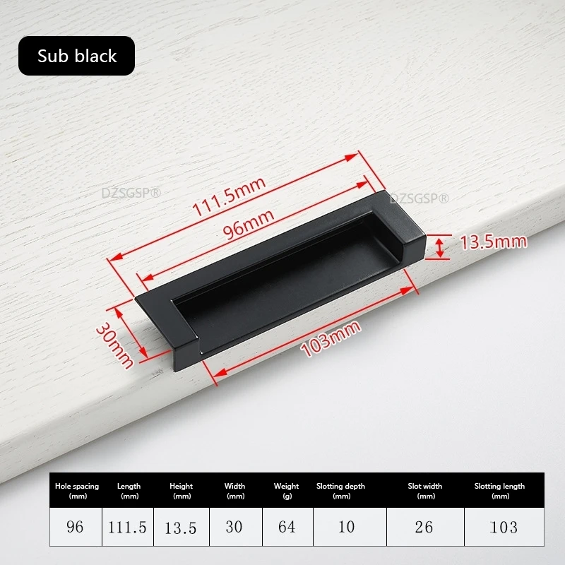 

Встраиваемая дверь шкафа, невидимая скрытая дверь шкафа, ящик, темная ручка, новая черная, золотая, белая Пряжка для шкафа, ручки, ручка