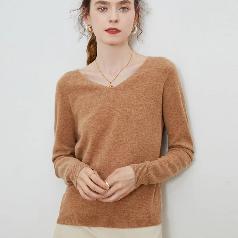 Вязаный пуловер WinvyNee оверсайз