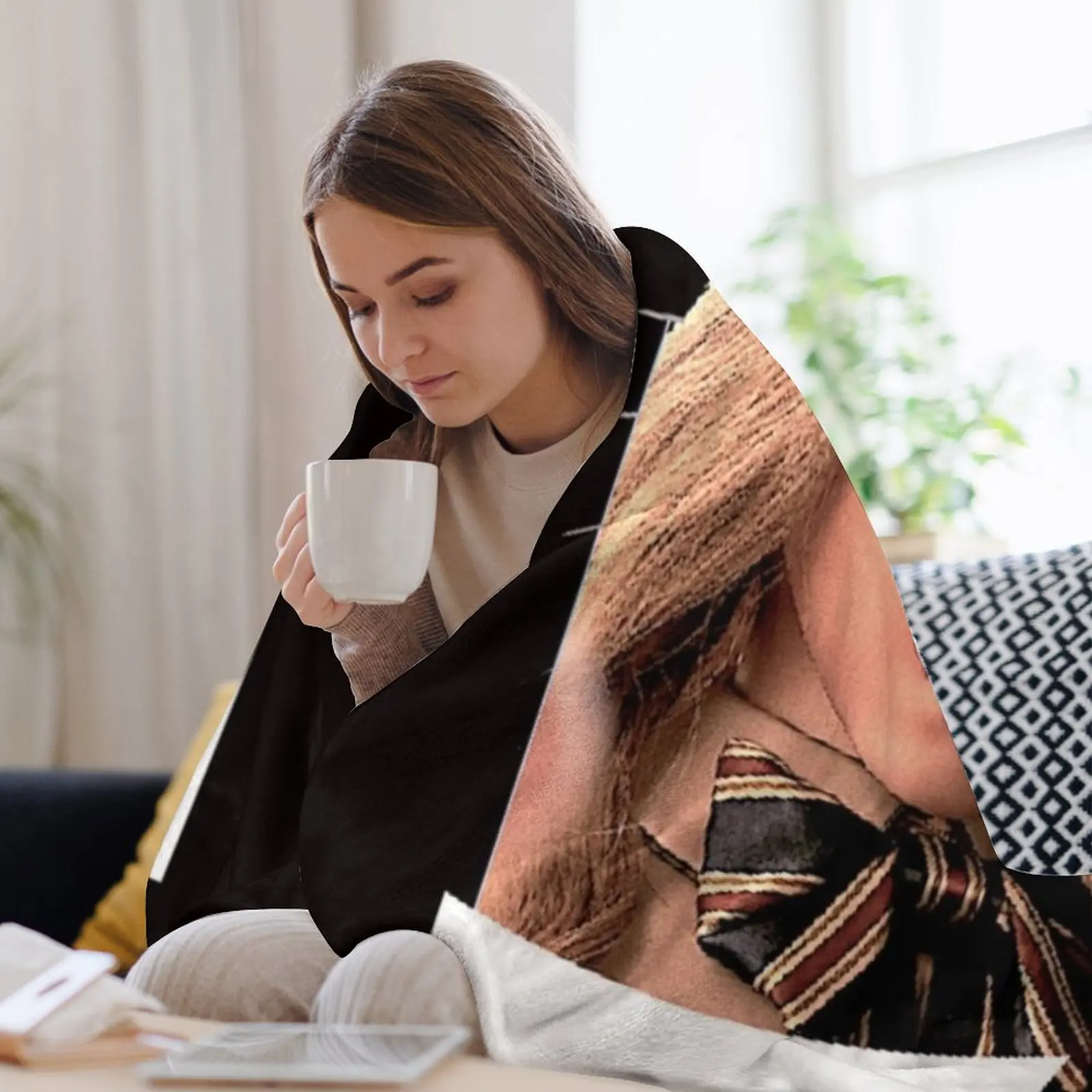 M3GAN MEGAN MOVIE DOLL пледы диванное одеяло дорожные одеяла