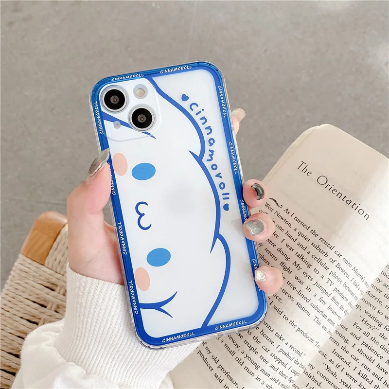 Чехол для телефона Hello Kitty Cinnamoroll IPhone 13 11 12 Pro Max Защита камеры XS X XR 7 8 Plus