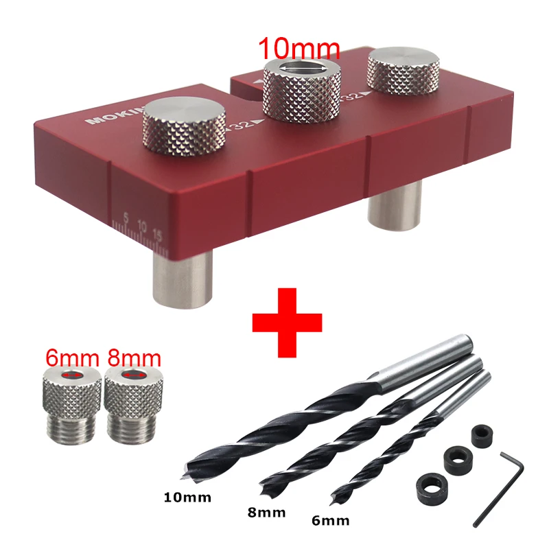 

Набор для сверления отверстий в дереве MOKIN 2-10 мм
