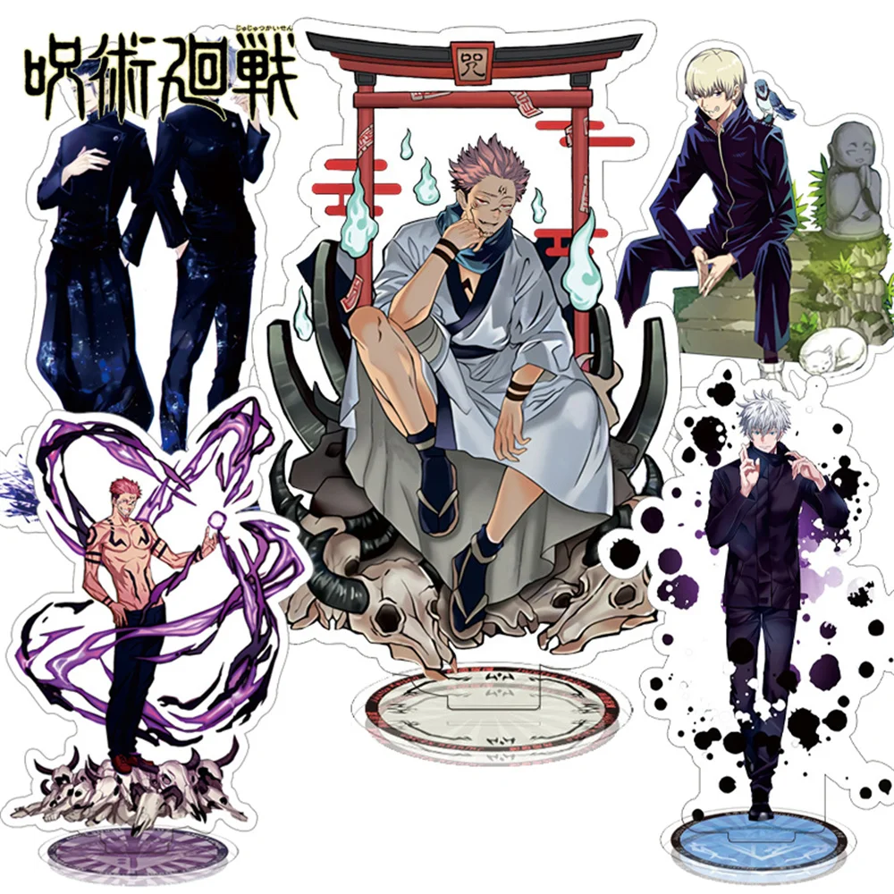 Настольная акриловая фигурка Kaisen Satoru Gojo Fushiguro Itadori Yuji 15 см