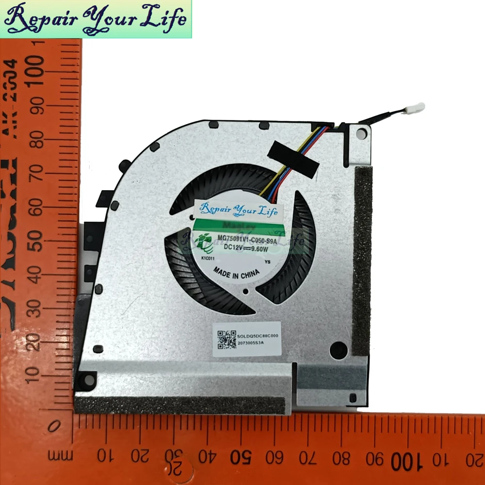 Вентилятор охлаждения процессора и графического для Thunderobot Zero G3 Max L JT009K00BRU JT009X00DRU