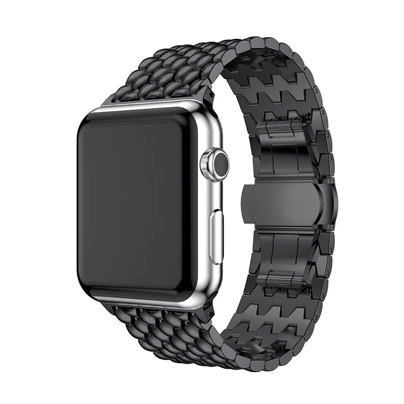 Stainless Steel Metal Strap for Apple Watch 49mm 45mm 41mm 42mm 44mm 40mm 38m Bracelet Wristband for iWatch Ultra 8 7 6 5 4 3 SE