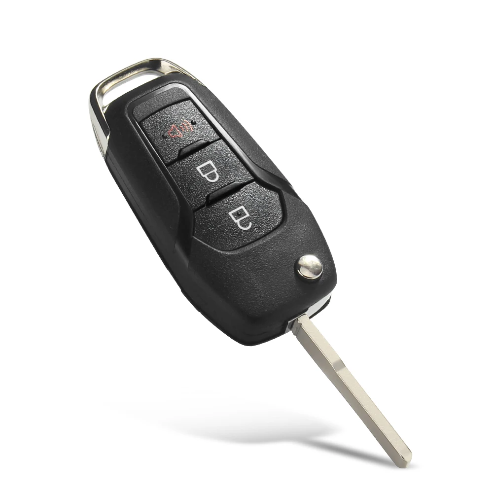 KEYYOU для Ford Focus Fusion Edge Mk2 Mk7 Ranger Explorer F150 F250 Fiesta Mondeo Kuga HU101 2/3/4 кнопки чехол