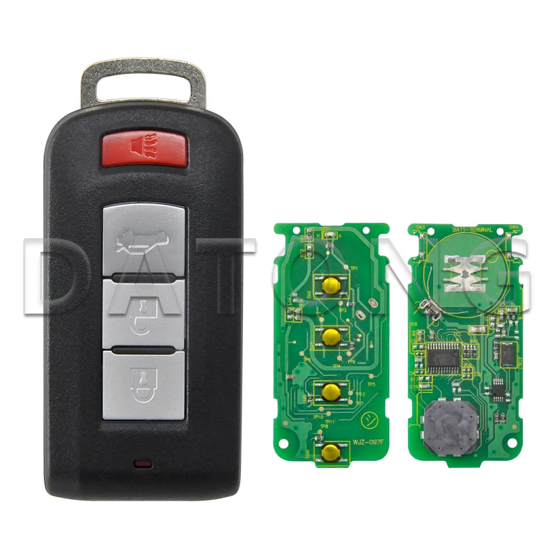 

Datong World для Mitsubishi Lancer Outlander Galant RVR Pajero Shogun Montero Sport OUC644M-KEY-N ID46 PCF7952 карта приближения