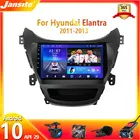 Магнитола Jansite для Hyundai Elantra 2011-2013 мультимедийный видеоплеер 2 din Carplay 4G Wifi Android 10,0 4 + 64G раздельный экран