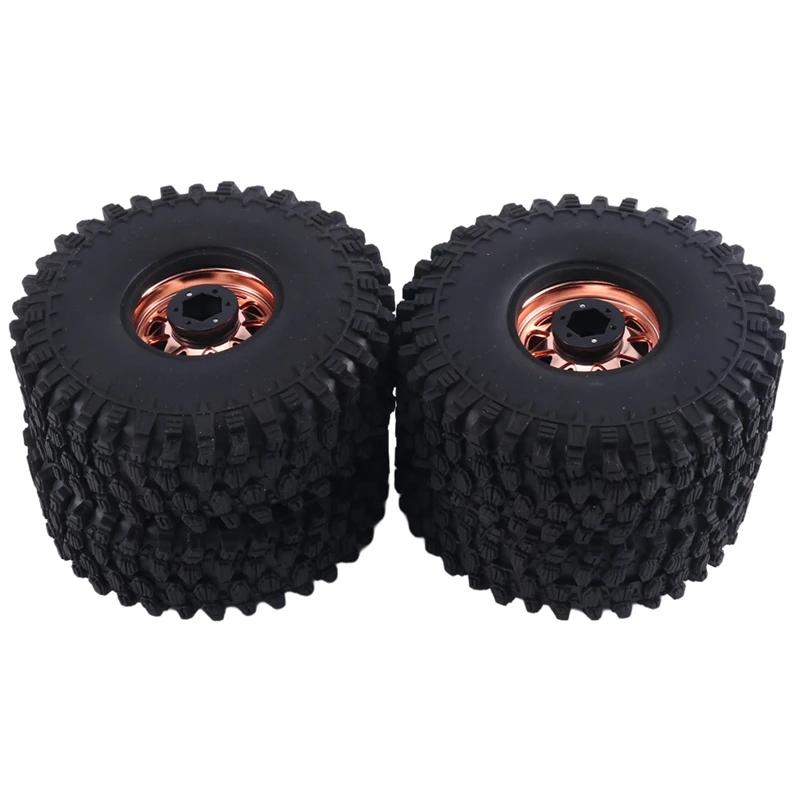 

Металлическая Ступица колеса 120 мм, 1,9 дюйма, ступица колеса, глубокий обод колеса для радиоуправляемого гусеничного автомобиля 1/10 Traxxas TRX4 Axial SCX10 ,1