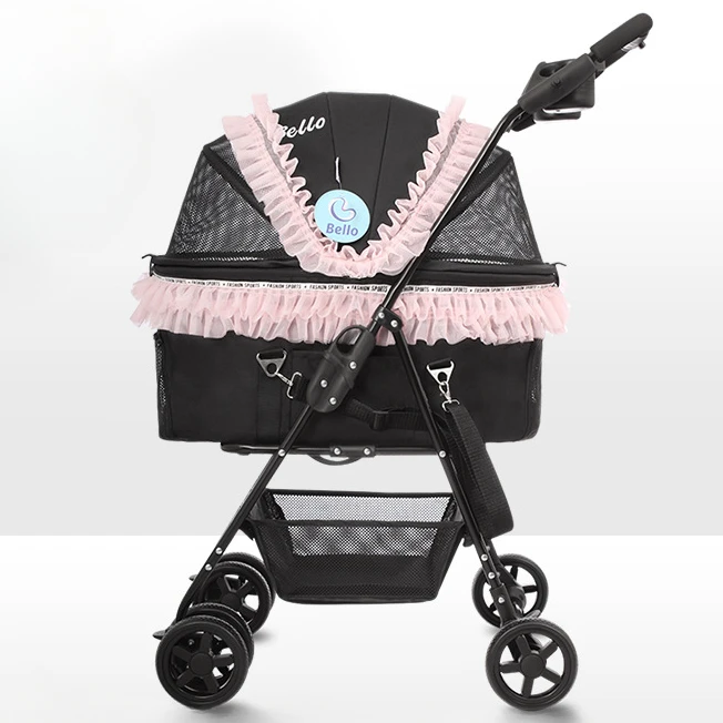 

Detachable Pet Stroller,Carrier for Cats and Dogs,Multifunctional Pet Cart,Storage Basket for Medium Small Pets,Carts for Dogs