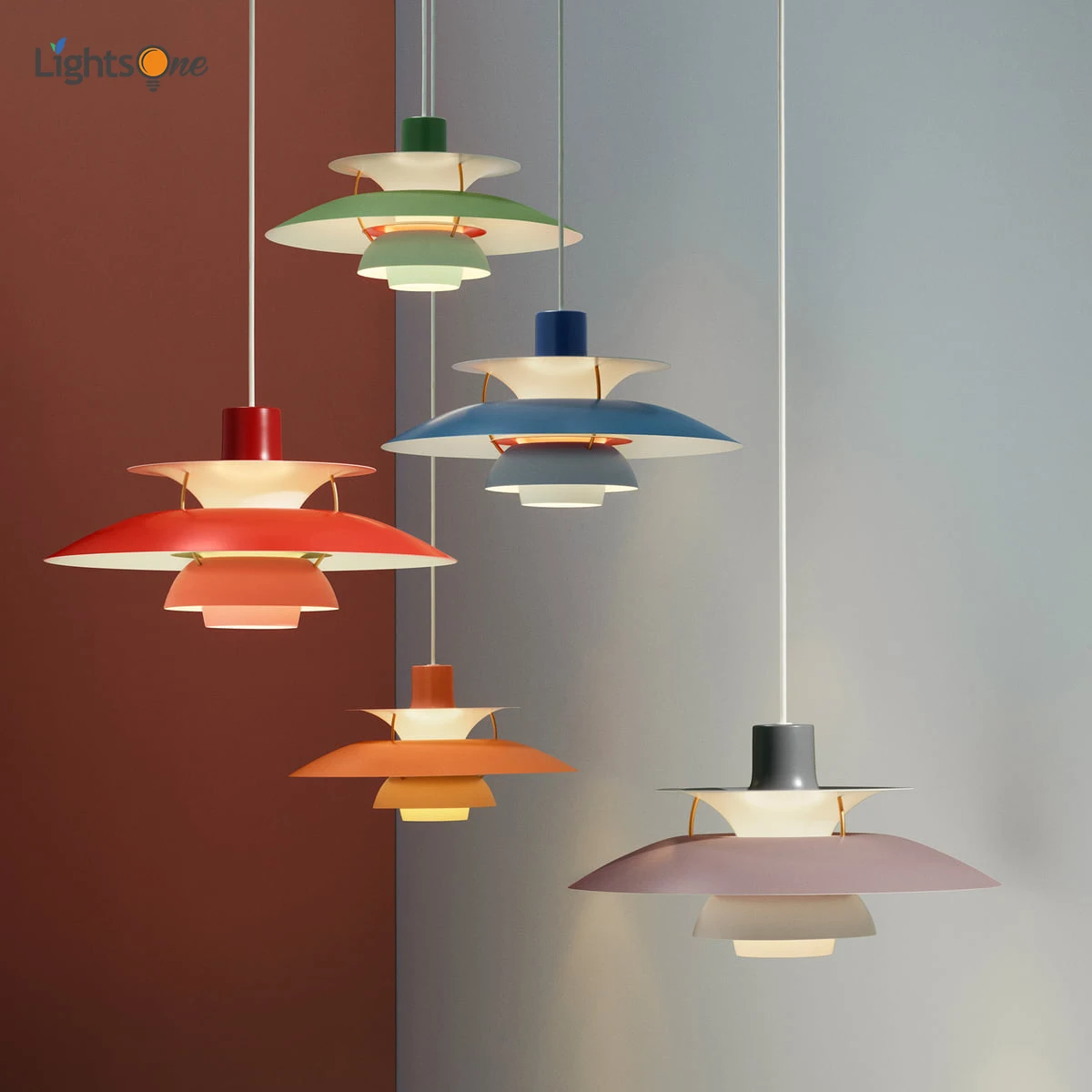 Nordic designer pendant light restaurant lamp post-modern dining bar decorative pendant lamp